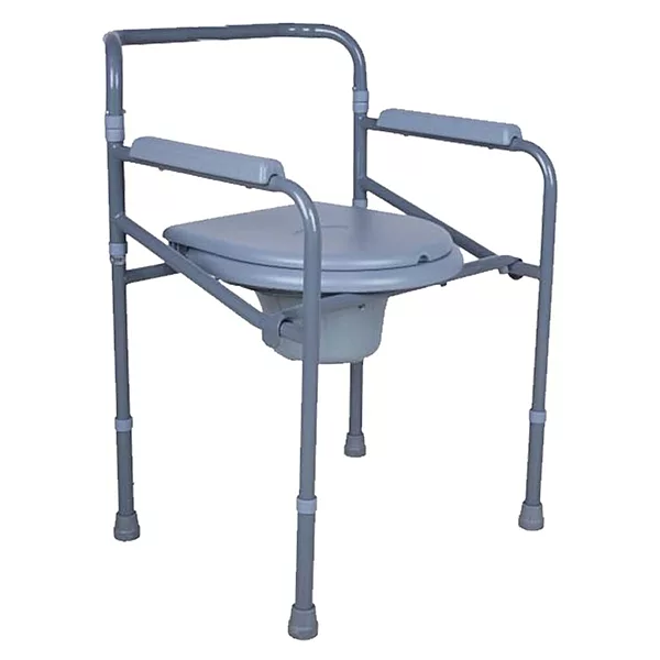COMMODE CHAIR POWDER COATED