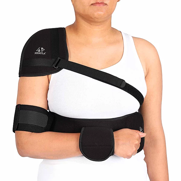 ELASTIC SHOULDER IMMOBILIZER WITH SHOULDER SUPPORT