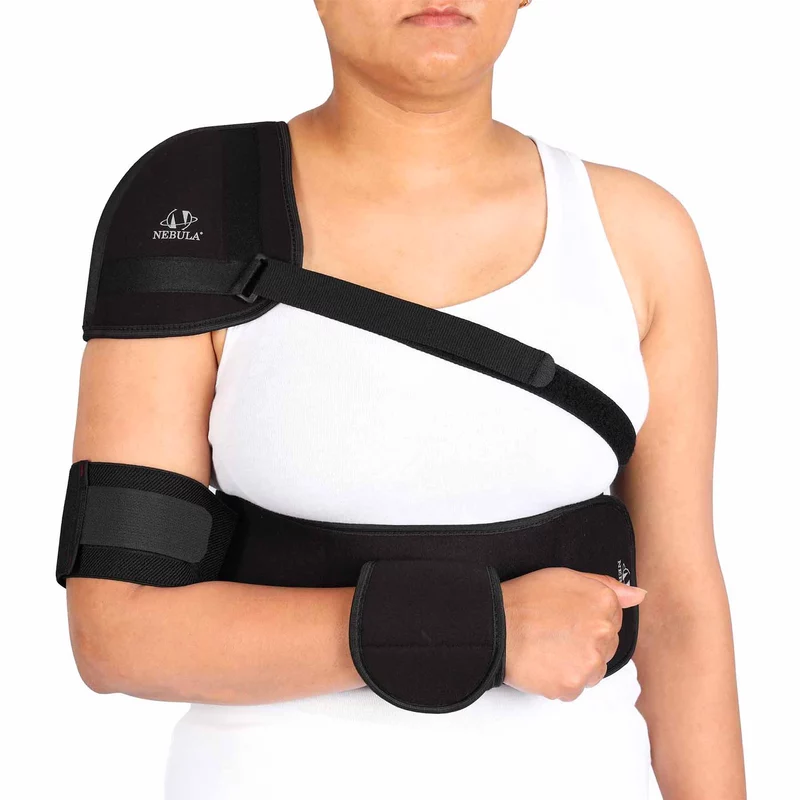 ELASTIC SHOULDER IMMOBILIZER WITH SHOULDER SUPPORT