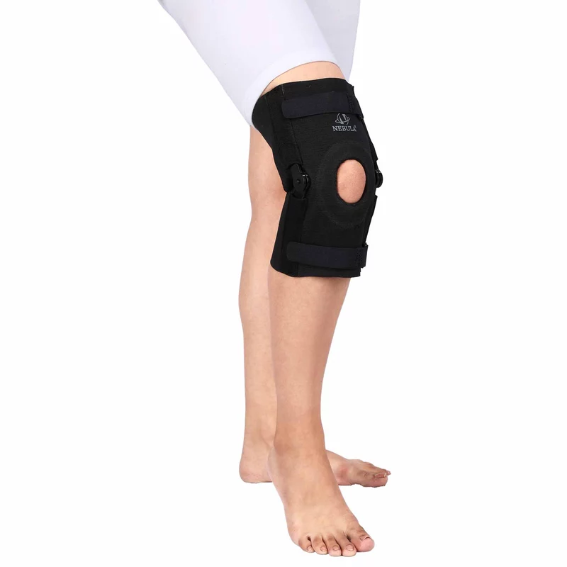 P. O. ELASTIC HINGED KNEE SUPPORT (PATELLA OPEN)