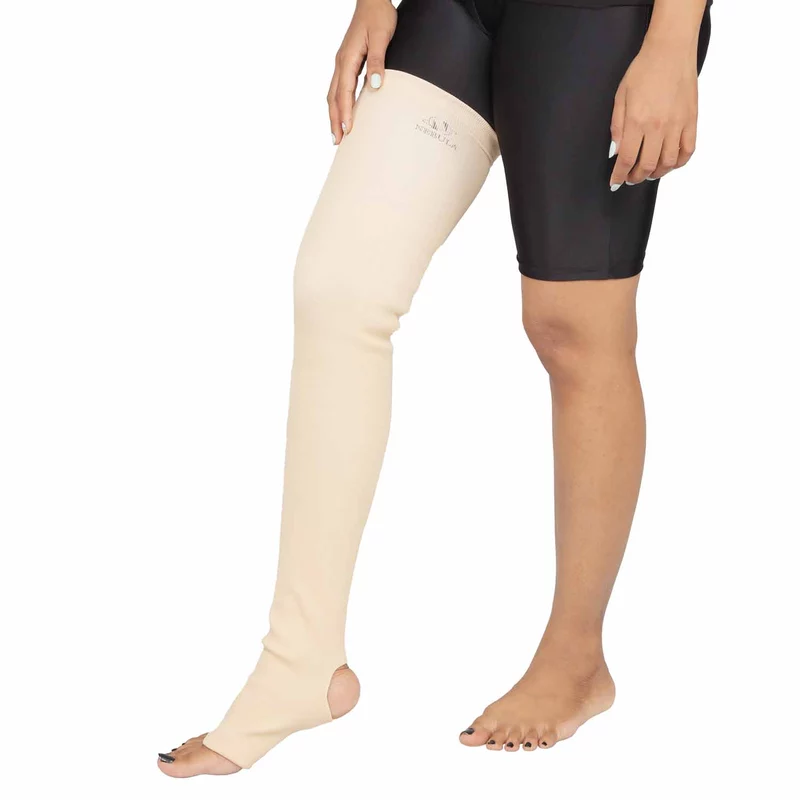 4 WAY VARICOSE VEIN STOCKING FULL ABOVE KNEE