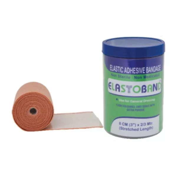 ELASTOBAND (PVC CONTAINER) ELASTIC ADHESIVE BANDAGE (STRETCH LENGTH)