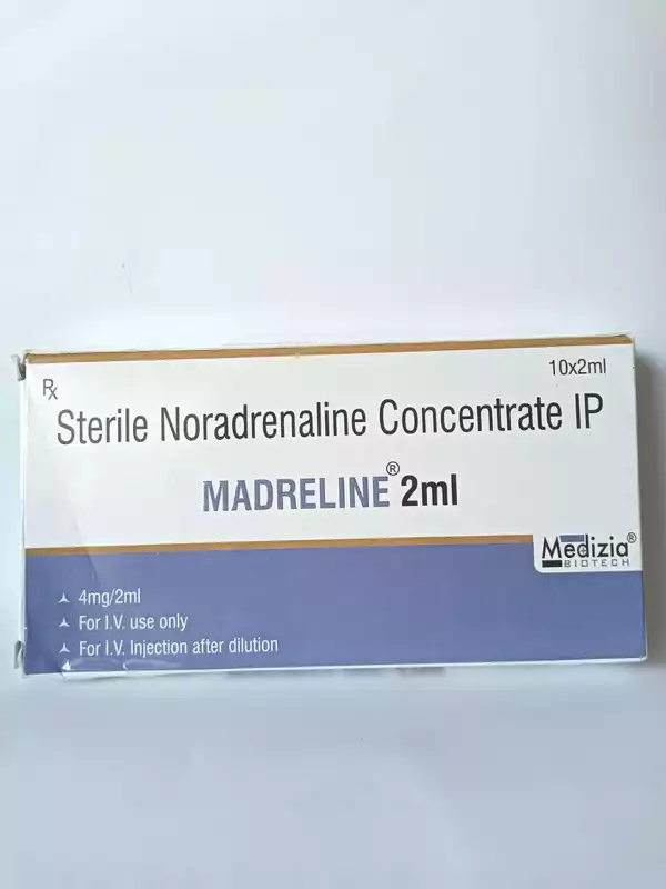 STERILE NORADRENALINE CONCENTRATE IP