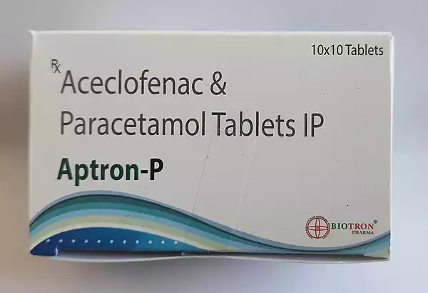 APTRON-P (Aceclofenac & Paracetamol Tablets IP)