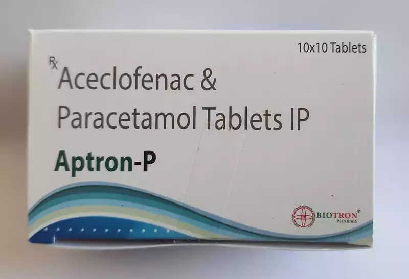APTRON-P (Aceclofenac & Paracetamol Tablets IP)
