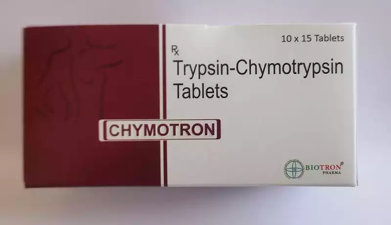 CHYMOTRON (TROSIN-CHYMOTRYPSIN TABLETS)