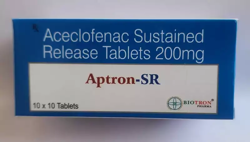 APTRON-SR (Aceclofenac Sustained Release Tablets 200mg)