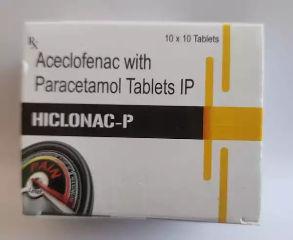 HICLONAC-P (Aceclofenac with Paracetamol Tablets IP)