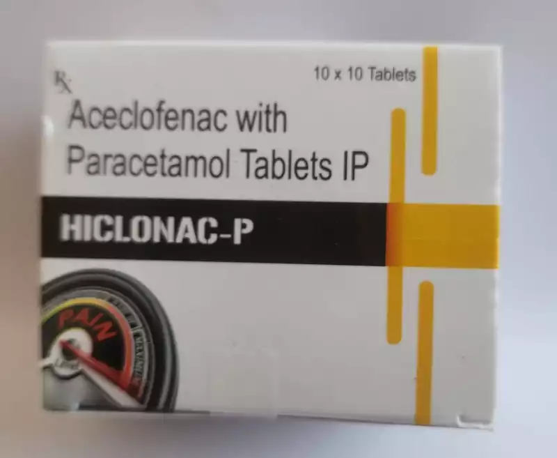 HICLONAC-P (Aceclofenac with Paracetamol Tablets IP)