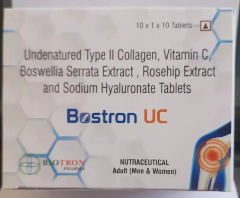 BOSTRON UC (Undenatured Type II Collage, - Tablets