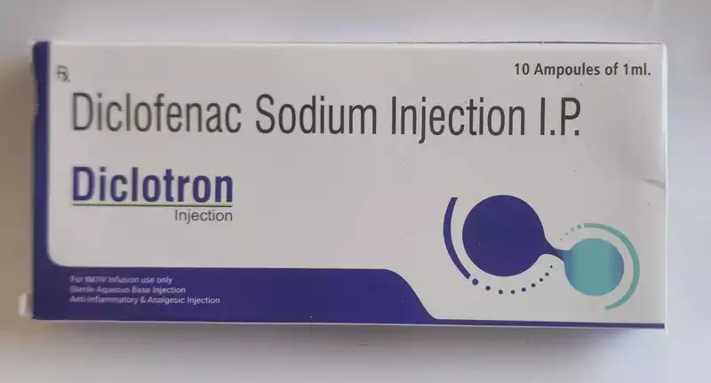 DICLOTRON INJ (Diclofenac Sodium Injection IP)