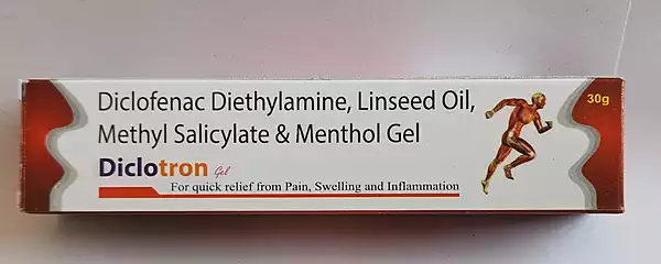 DICLOTRON GEL (Diclofenac Diethylamine, Linseed Oil, Methyl Salicylate&Menthol Gel)