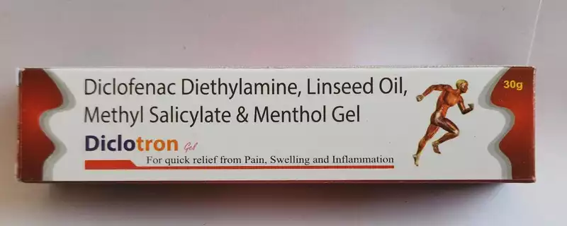 DICLOTRON GEL (Diclofenac Diethylamine, Linseed Oil, Methyl Salicylate&Menthol Gel)