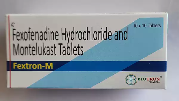 FEXTRON-M (Fexofenadine 120mg+Montelukast Sodium 10mg Tablets)