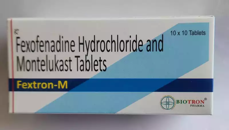 FEXTRON-M (Fexofenadine 120mg+Montelukast Sodium 10mg Tablets)