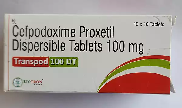 TRANSPOD-100 DT(Cefpodoxime 100 mg Tablets)