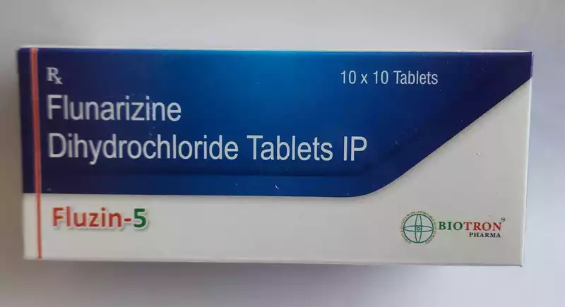 FLUZIN-5mg (Flunarizine Dihydrochloride 5mg Tablets