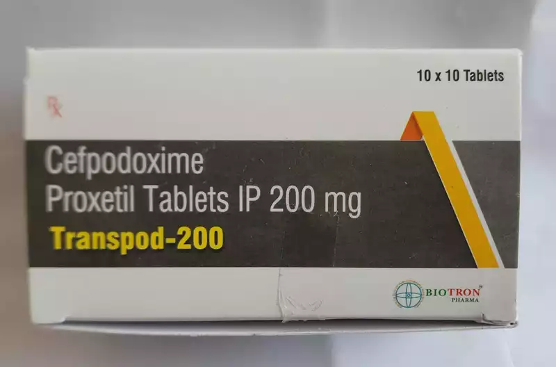 TRANSPOD-200 DT (Cefpodoxime 200mg Tablets)