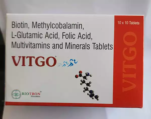 VITGO TAB (B-Complex, Multivitamins,Multiminerals&Antioxidants Tablets