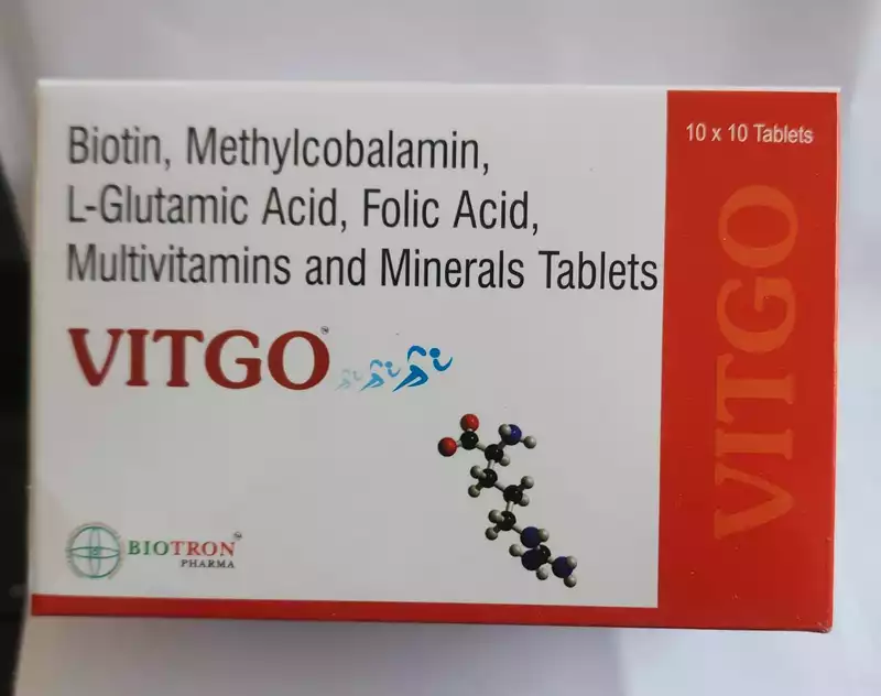 VITGO TAB (B-Complex, Multivitamins,Multiminerals&Antioxidants Tablets