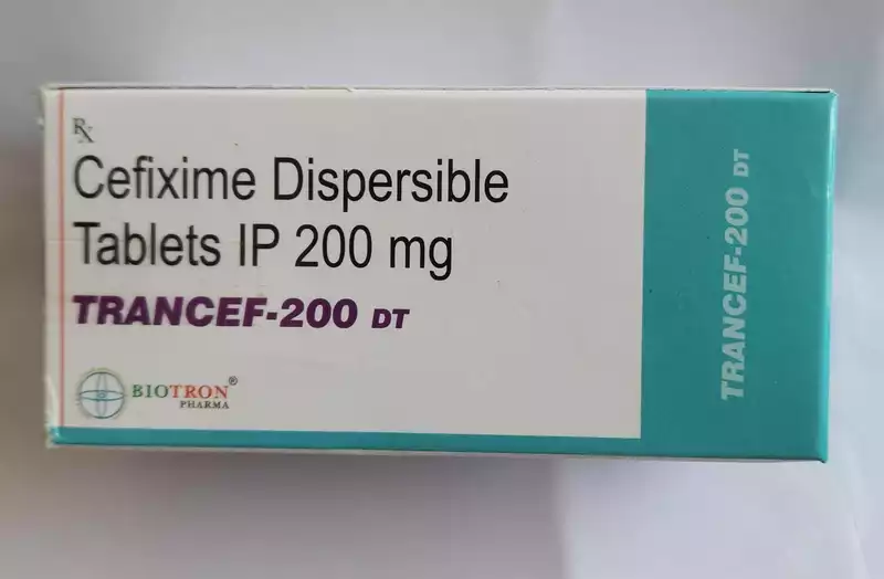 TRANCEF-200 DT(Cefixime 200mg Dispersible Tablets)