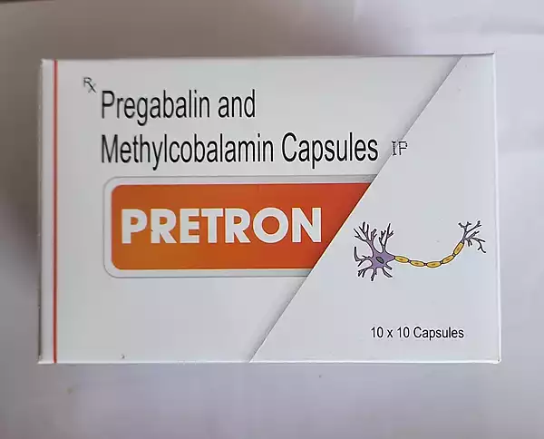 PRETRON (Pregabalin 75mg (SR)+Methylcobalamin 750mg Capsules)
