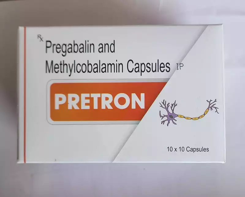 PRETRON (Pregabalin 75mg (SR)+Methylcobalamin 750mg Capsules)
