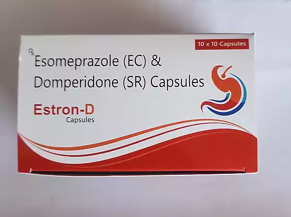 ESTRON-D (Esomeprazole 40mg (EC)+Domperidone 30mg (SR) Capsules)