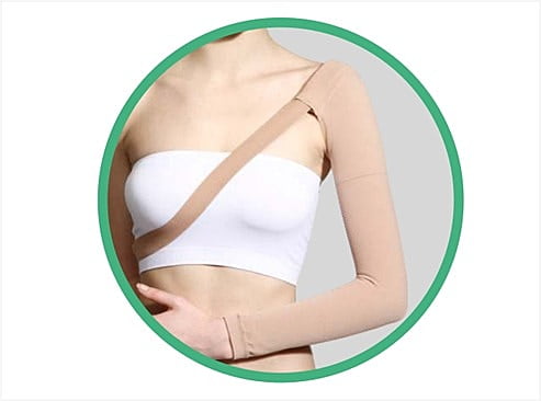 COMPRESSION ARM SLEEVE (WITH A BELT)