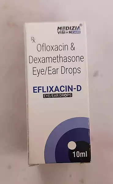 EFLIXCIN-D (Ofloxacin & Dexamethasone Eye/Ear Drops)