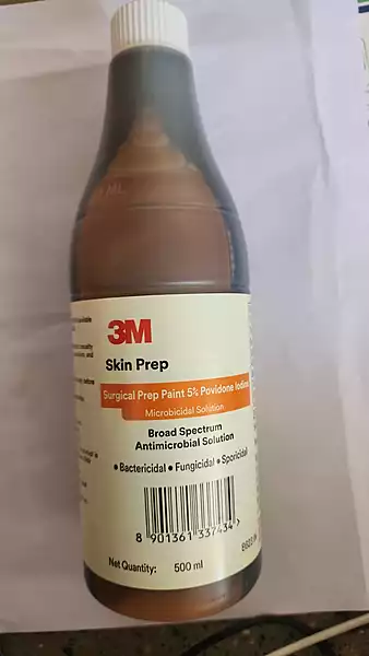 3M SKIN PREP (Surgical Prep Paint 5% Providone lodine) (Microbicidal Solution)