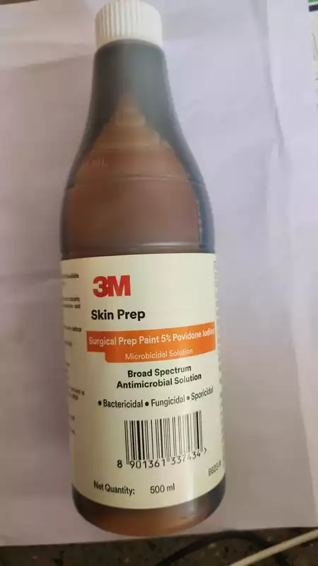 3M SKIN PREP (Surgical Prep Paint 5% Providone lodine) (Microbicidal Solution)