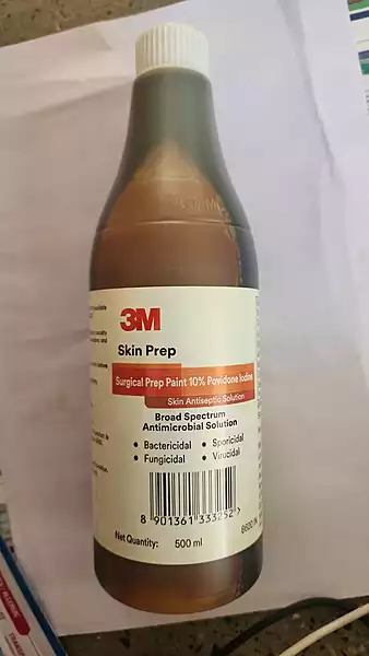3M SKIN PREP (Surgical Prep Paint 10% Povidone lodine) (Skin Antiseptic Solution)