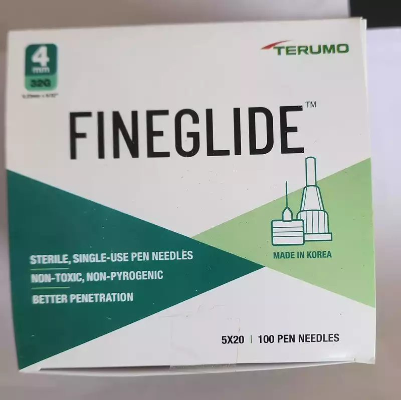 FINEGLIDE (Sterile,Single-use Pen Needles)(Non-toxic,Non-Pyrogenic)