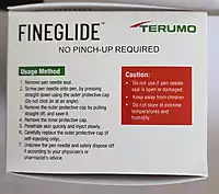 FINEGLIDE (Sterile,Single-use Pen Needles)(Non-toxic,Non-Pyrogenic)