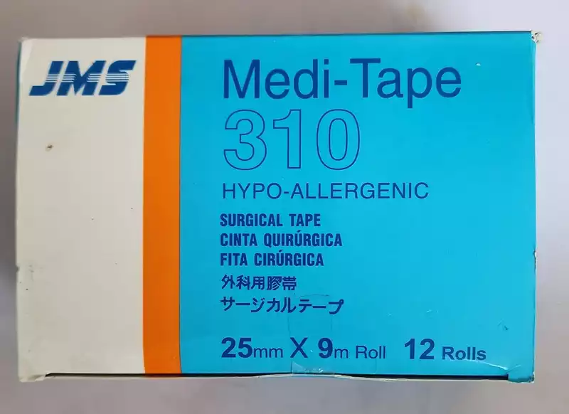 MEDI-TAPE310 (Hypo-Allergenic) (Surgical Tape Cinta Quirurgica Fita Cirurgica)