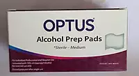 OPTUS (Alcohol Prep Pads) (Sterile-Medium)